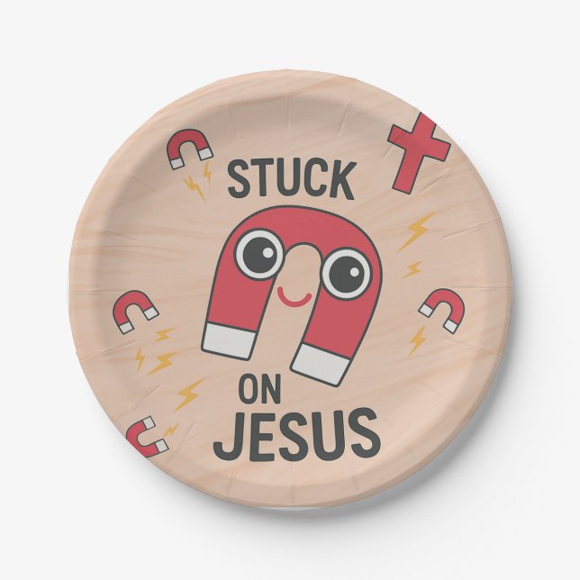 Christian party celebration theme tableware paper plate (Front)