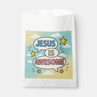 Christian party tableware theme  favour bags
