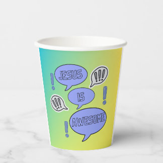 Christian party tableware theme paper cups