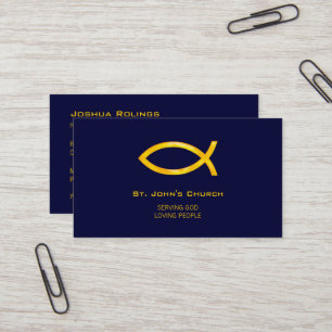 Christian   Pastor   Priest Business Card