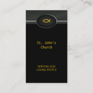 Christian   Pastor   Priest Business Card