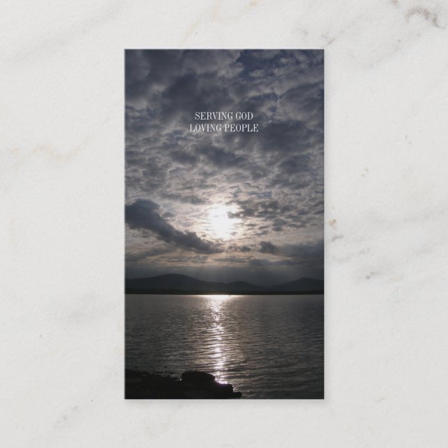 Christian | Pastor | Priest Business Card (Front)