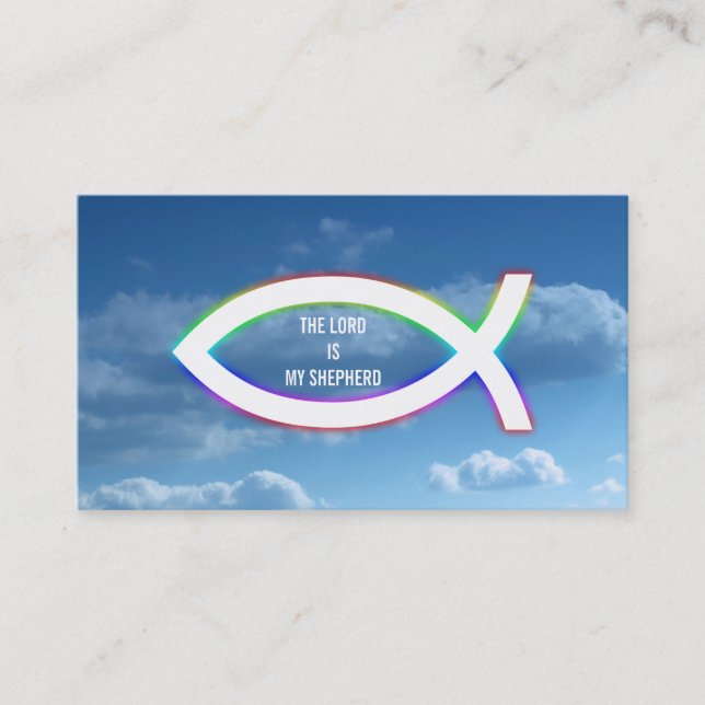 Christian | Pastor | Priest Business Card (Front)
