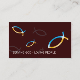 Christian   Pastor   Priest Business Card