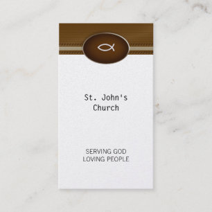 Christian   Pastor   Priest Business Card