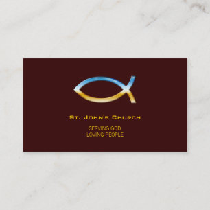 Christian   Pastor   Priest Business Card