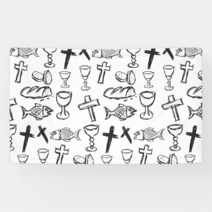 Christian Pattern Banner