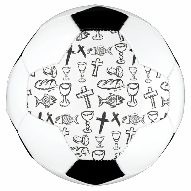 Christian Pattern Football (Front)