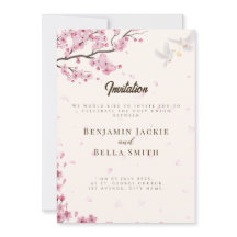 Christian Personalised Wedding Invitation