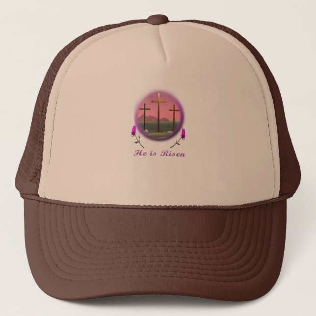 Christian phone cases and more trucker hat (Front)