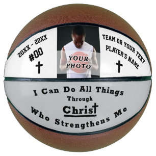 Christian Photo and Fully, Customisable Basketball