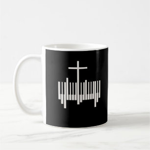 Christian Pianist Religious Music Lord Piano Coffee Mug