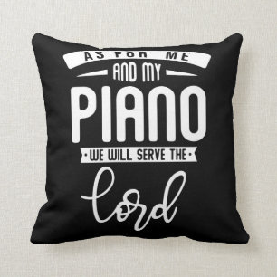 Christian Pianist Religious Music Lord Piano Playe Cushion