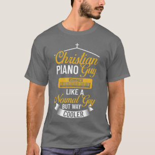 Christian Piano Music Player Band Church Pianist T-Shirt