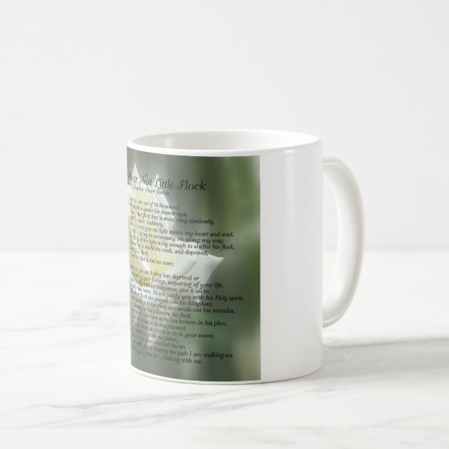 Christian poem coffee mug (Front Right)