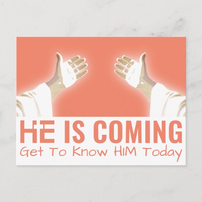 CHRISTIAN POSTCARD (Front)