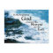 Christian Postcard, God Created, Ocean, Religious