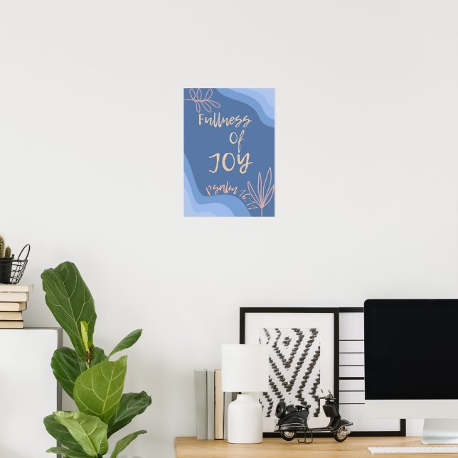 Christian Poster / Geometric / Colourful / Modern  (Home Office)