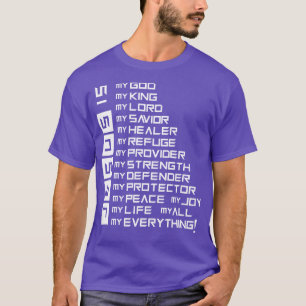 Christian Prayer Bible Jesus Christ T-Shirt