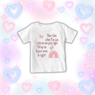 Christian Prayer for kids Pink   Baby T-Shirt