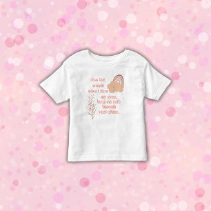 Christian Prayer for kids Pink   Toddler T-Shirt
