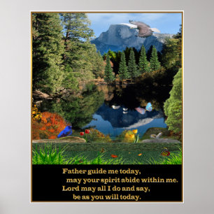 Christian prayer poster