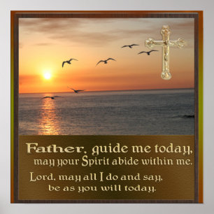 Christian Prayer Poster