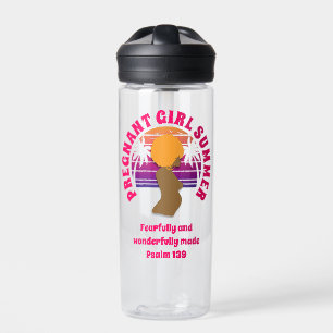 Christian PREGNANT GIRL SUMMER Mom-To-Be Water Bottle