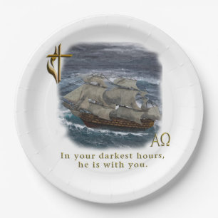 christian products paper plate