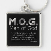 Christian Prophetic Silver MAN OF GOD PSALM 1:1