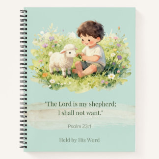 Christian Psalm 23 Notebook