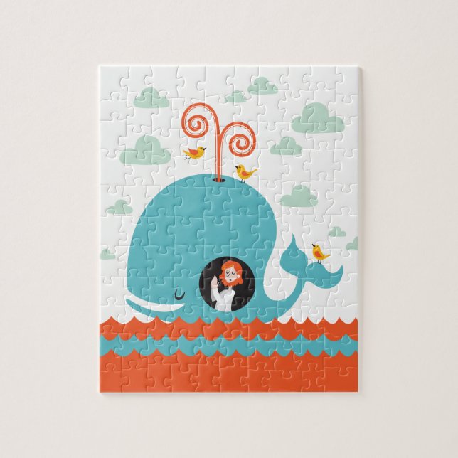 Christian Puzzle Bible Story Jonah And The Whale (Vertical)