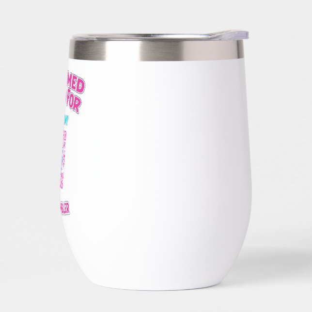 Christian QR Code Design Water Bottle (Left)