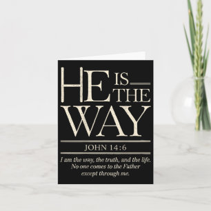 Christian Quote - Bible Verse Graphic Women Card