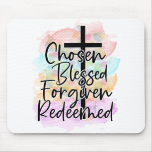 CHRISTIAN QUOTE MOUSE MAT
