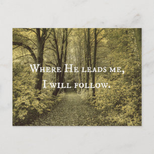 Christian Quote Postcard