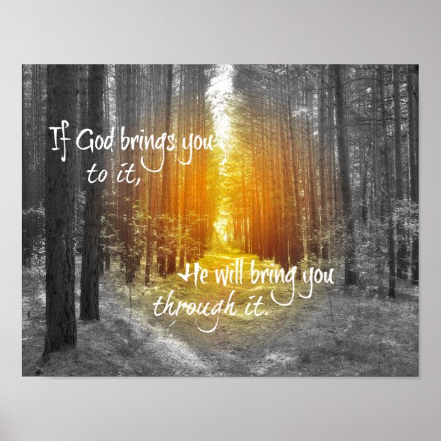 Christian Quote Poster (Front)