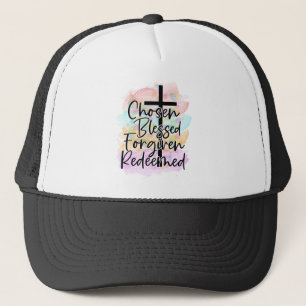 CHRISTIAN QUOTE TRUCKER HAT