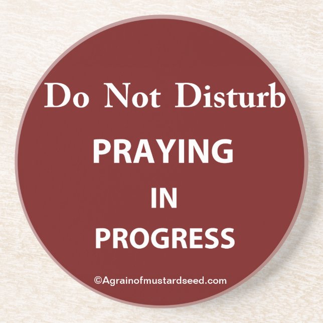 Christian Quotes Inspirational Coaster (Front)