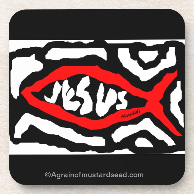 Christian Quotes Inspirational Coaster (Front)