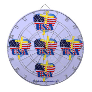 Christian Quotes Inspirational Dartboard