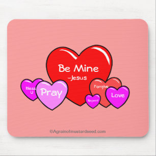 Christian Quotes Inspirational Mouse Mat