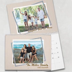 Christian Quotes Keepsake Family Photo Calendar