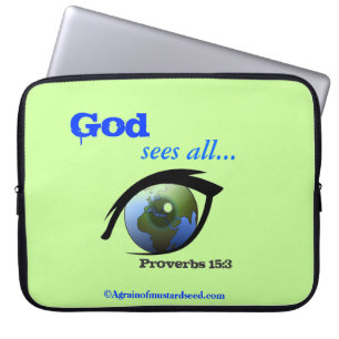 Christian Quotes Laptop Sleeve