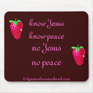 Christian Quotes Mouse Mat
