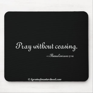 Christian Quotes Mouse Mat