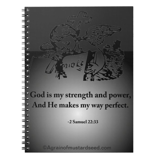 Christian Quotes Notebook (Front)