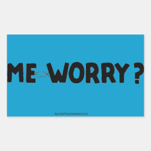 Christian Quotes Rectangular Sticker
