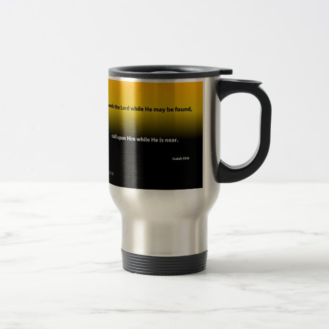 Christian Quotes Travel Mug (Right)