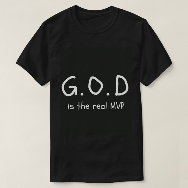 Christian Real  Dark T-Shirt (Design Front)
